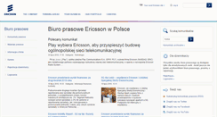 Desktop Screenshot of media.ericsson.pl