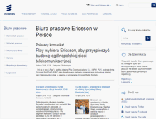 Tablet Screenshot of media.ericsson.pl